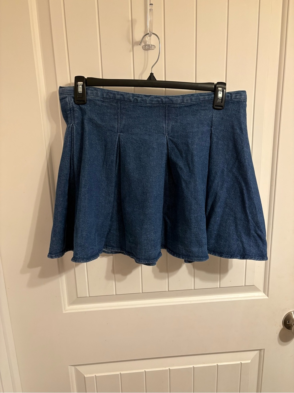 SO Blue Denim Circle Skirt